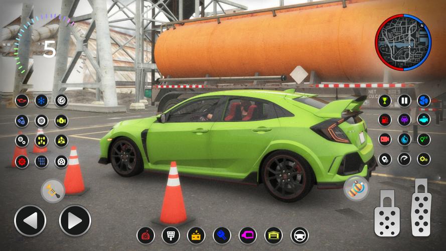 Honda Civic Racer: Max Drift Captura de pantalla 2
