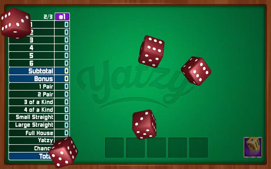 Yatzy Dice Game應用截圖第0張