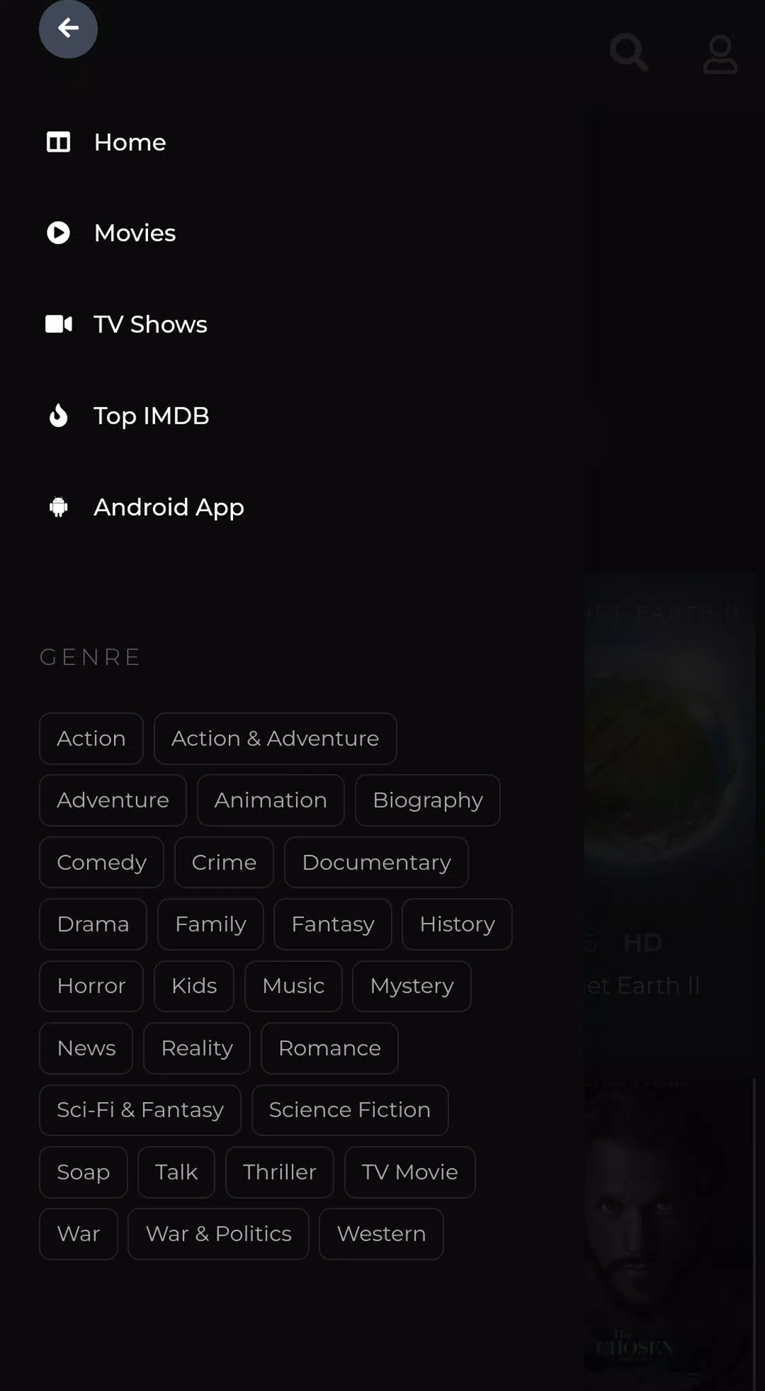 SFlix for Movies and Series स्क्रीनशॉट 1