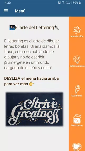 Cómo hacer escritura lettering Captura de pantalla 0