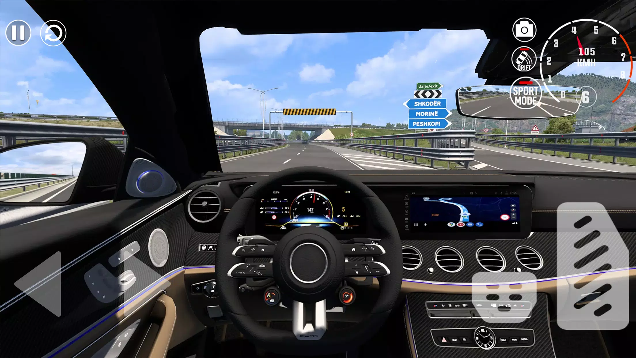 Racing in Car Driving Games 24 ภาพหน้าจอ 1