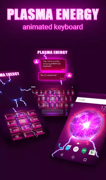 Plasma Keyboard & Wallpaper ဖန်သားပြင်ဓာတ်ပုံ 0