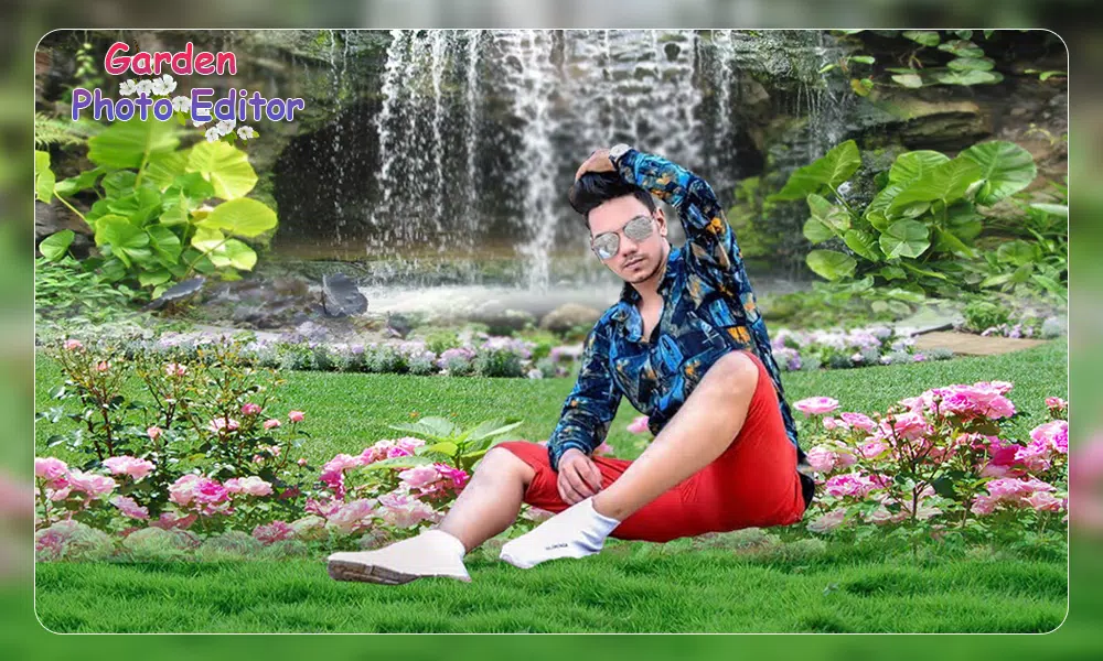 Garden Photo Frame Editor স্ক্রিনশট 2