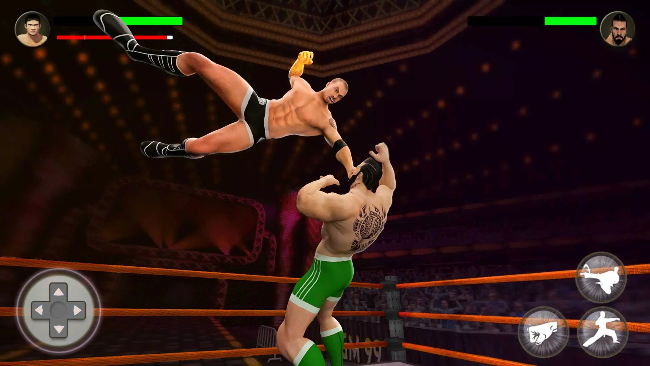 PRO Wrestling Fighting Game Ảnh chụp màn hình 0