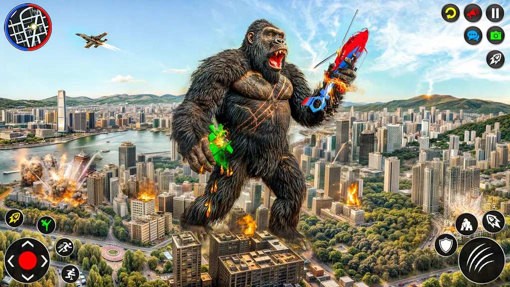 King Kong Gorilla City Attack 스크린샷 0