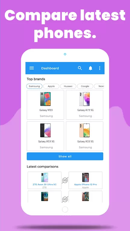 Compare Phones Prices & Specs Zrzut ekranu 0