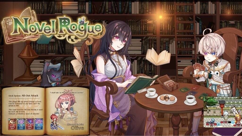 ROGuelite RPG de Kemco, roman Rogue, frappe Android