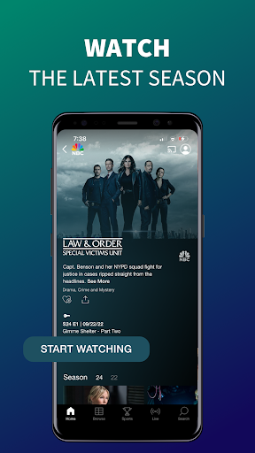 The NBC App - Stream TV Shows Captura de tela 2