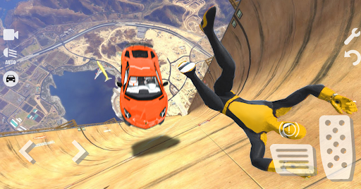 Spider Superhero Car Stunts: Car Driving Simulator Captura de pantalla 2