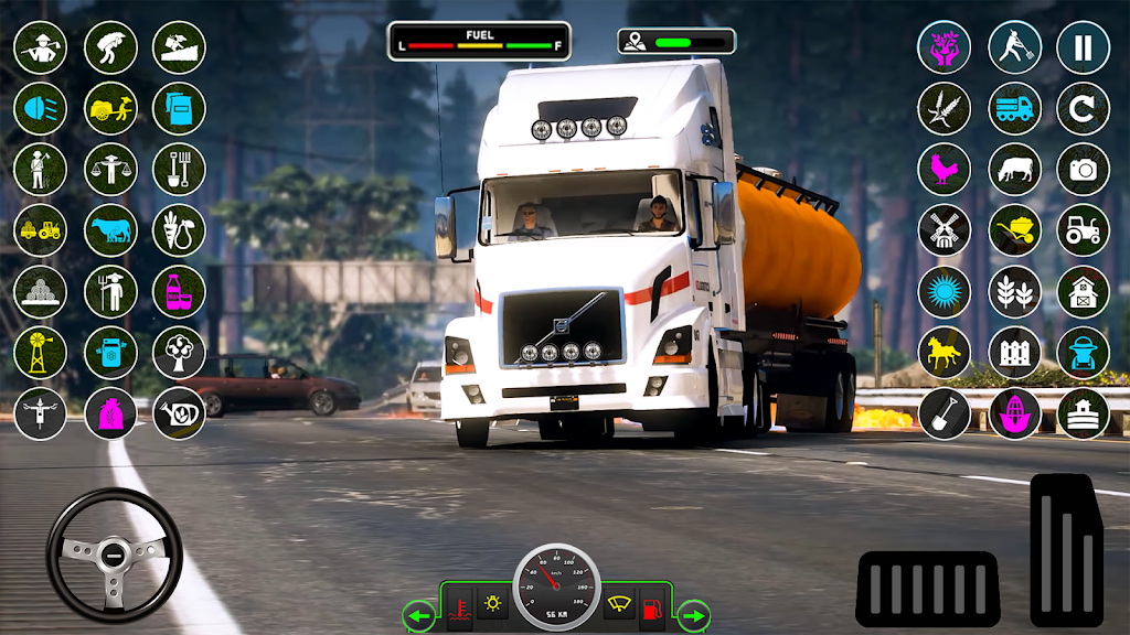 Real Cargo Truck Driving Games Скриншот 2