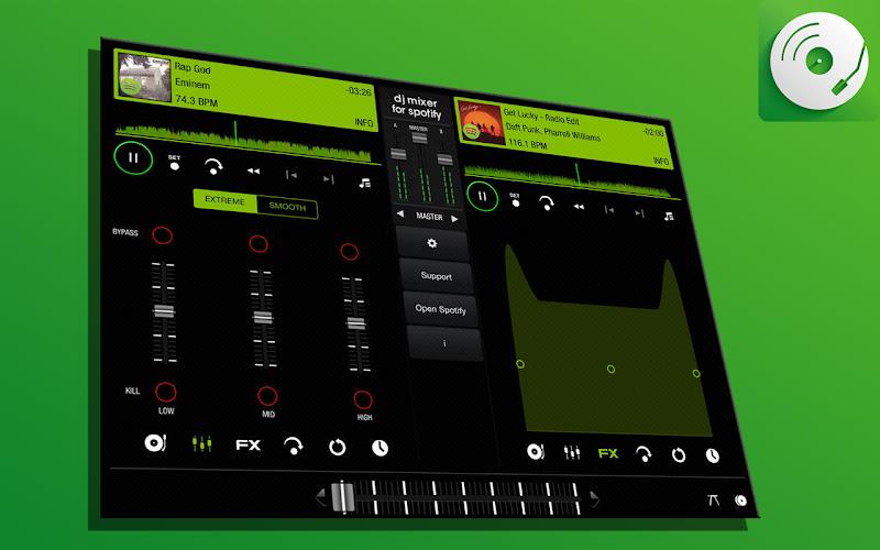 Djify - Dj mixer For spotify Capture d'écran 2