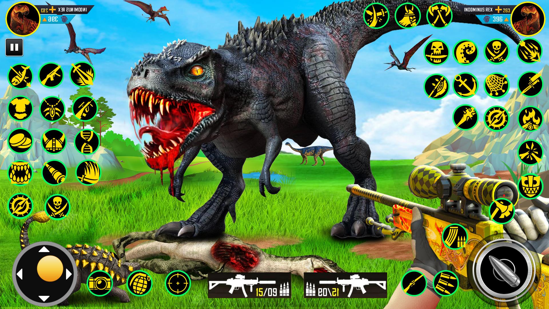 Wild Dinosaur Game Hunting Sim ภาพหน้าจอ 1