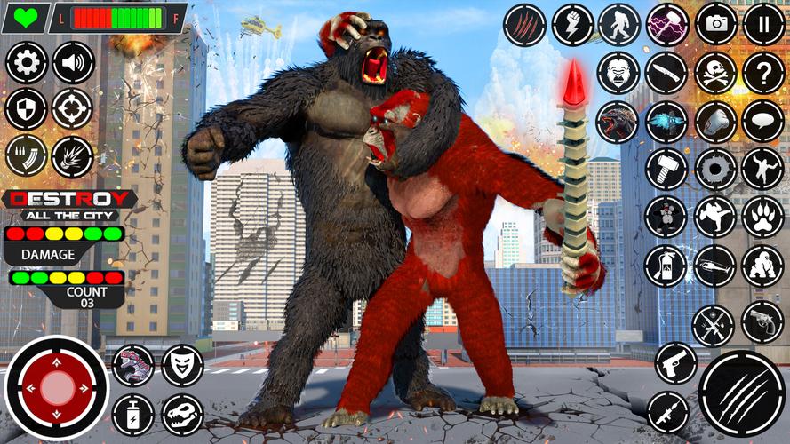 Giant Gorilla Bigfoot Monster Ảnh chụp màn hình 0