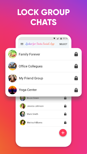 Locker for Insta Social App Mod Screenshot 1