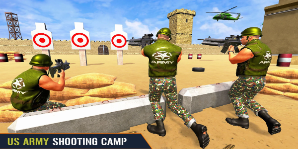 US Army Training Shooting Camp Captura de pantalla 0