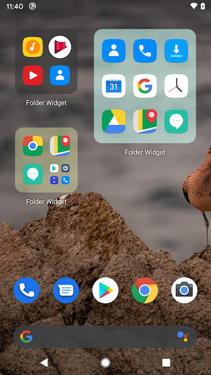Folder Widget Mod スクリーンショット 1