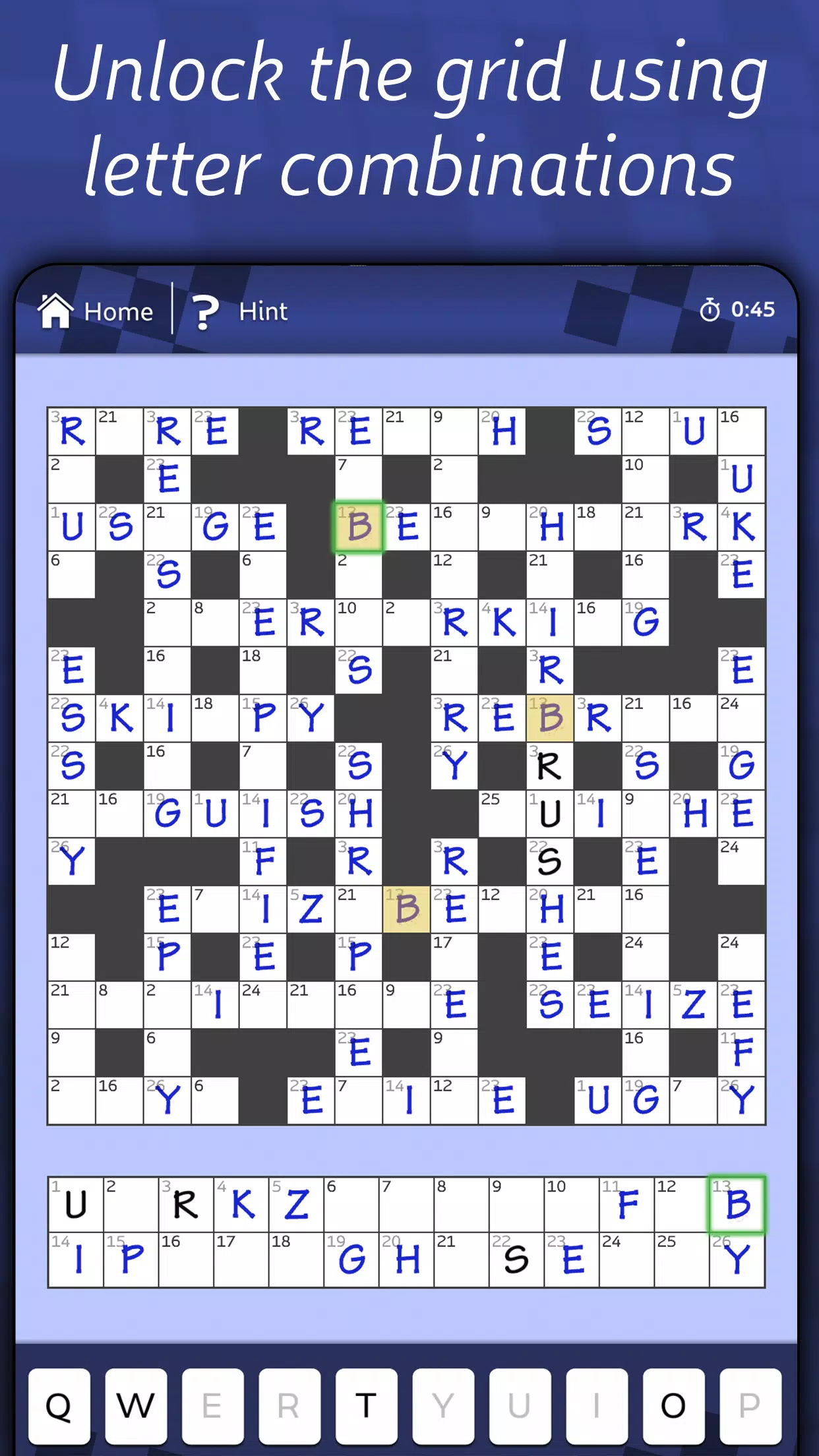 Astraware CodeWords ภาพหน้าจอ 1