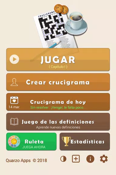 Crosswords Spanish crucigramas Скриншот 0