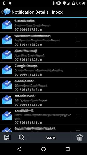 Notification History スクリーンショット 1