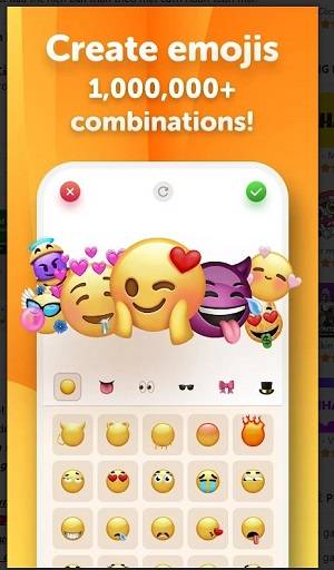 Emoji Up genmoji maker sticker應用截圖第1張