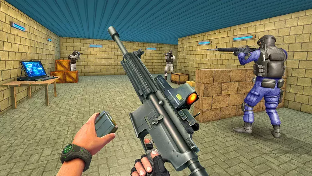 Gun Game 3d-fps Shooting Games ภาพหน้าจอ 1