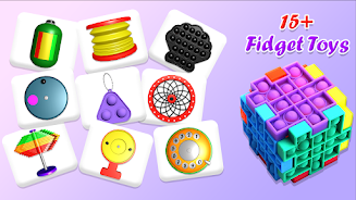 Fidget Toys Set Pop It Bubble ဖန်သားပြင်ဓာတ်ပုံ 0