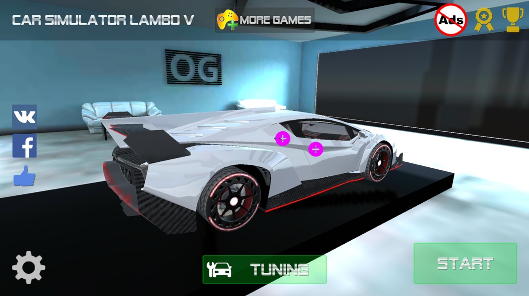 Car Simulator Veneno স্ক্রিনশট 0