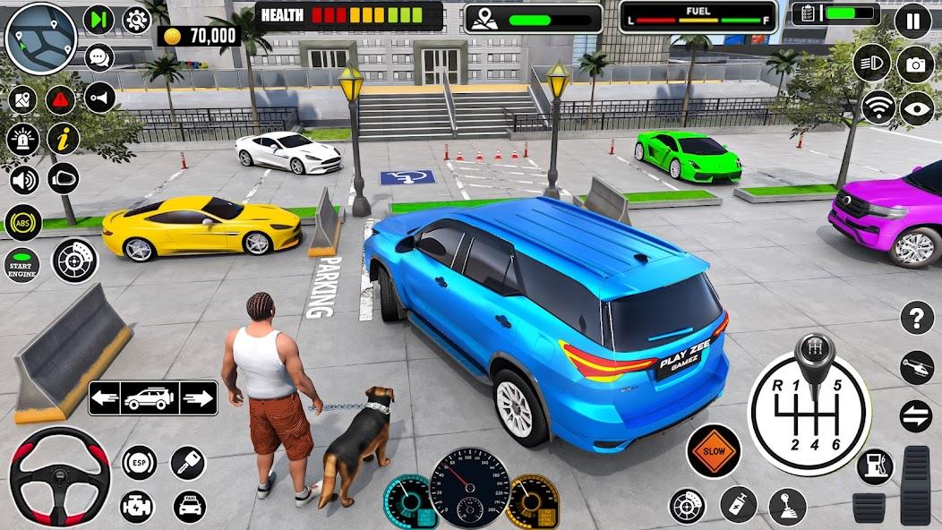 Parking Car Driving School Sim Mod Zrzut ekranu 0