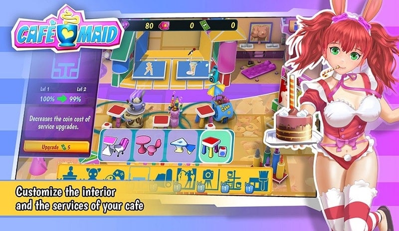 Cafe Maid Screenshot 1