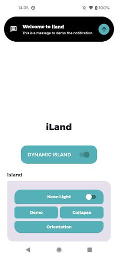 Dynamic notch iOS 16 - iLand ภาพหน้าจอ 1