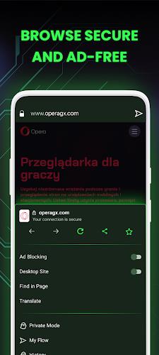 Opera GX: Gaming Browser Tangkapan skrin 2