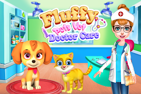 Fluffy Pets Vet Doctor Care Schermafbeelding 2