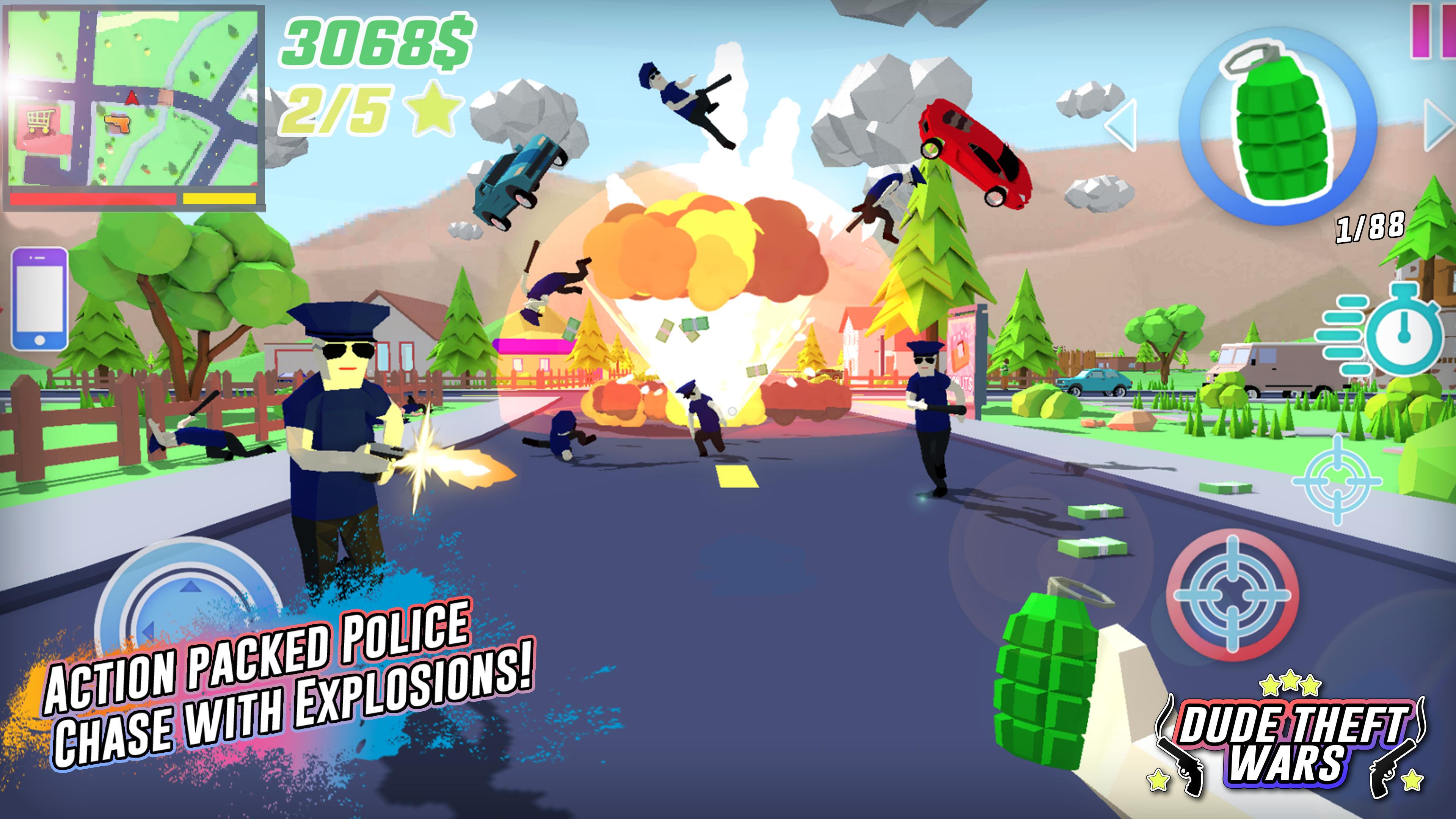 Dude Theft Wars Screenshot 0