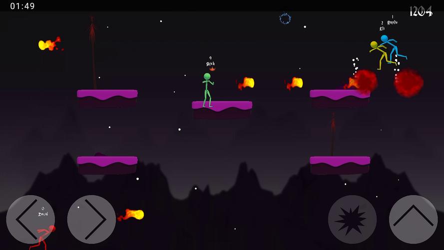 Schermata Stickman Fight 2 - Magic Brawl 1