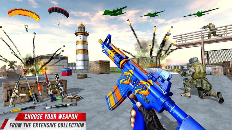 FPS Shooter:3D Gun Fire Games Ảnh chụp màn hình 1