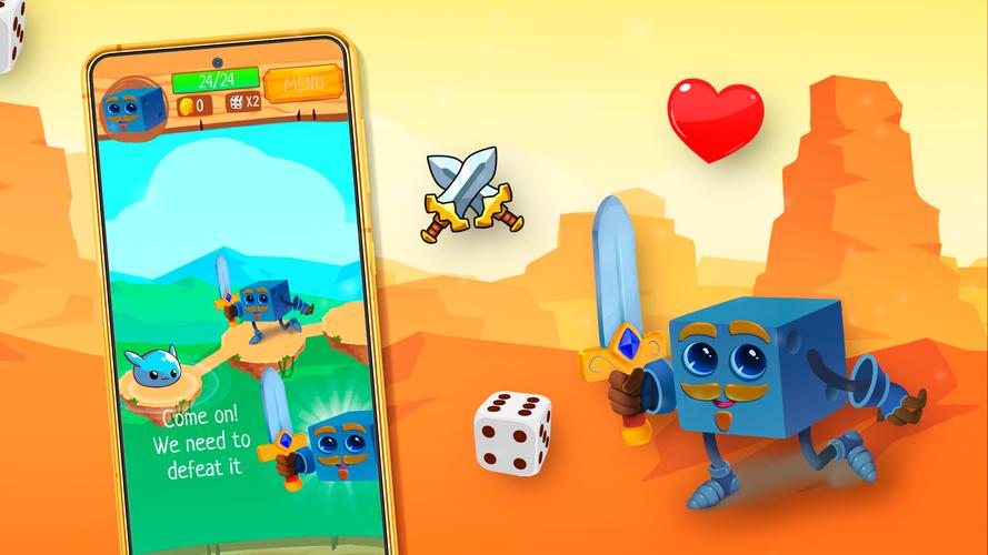 Dice Adventures ภาพหน้าจอ 1