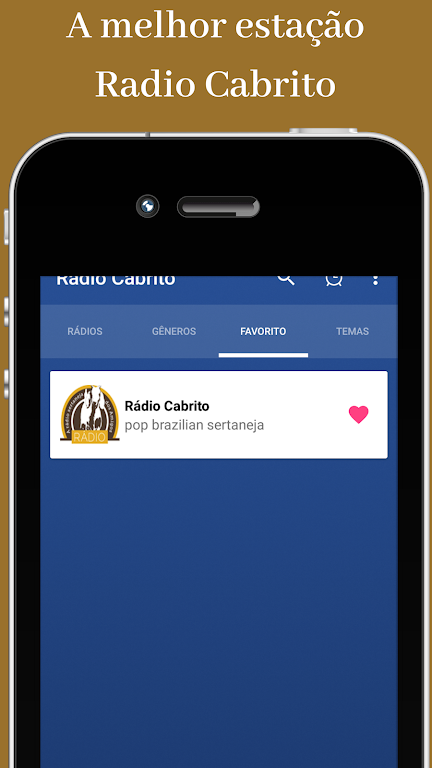 Radio Cabrito Estação Sertaneja Brazil Ảnh chụp màn hình 2