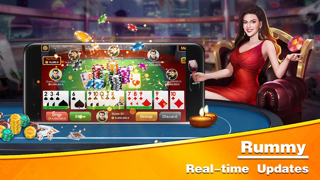 Teen Patti Run ภาพหน้าจอ 1