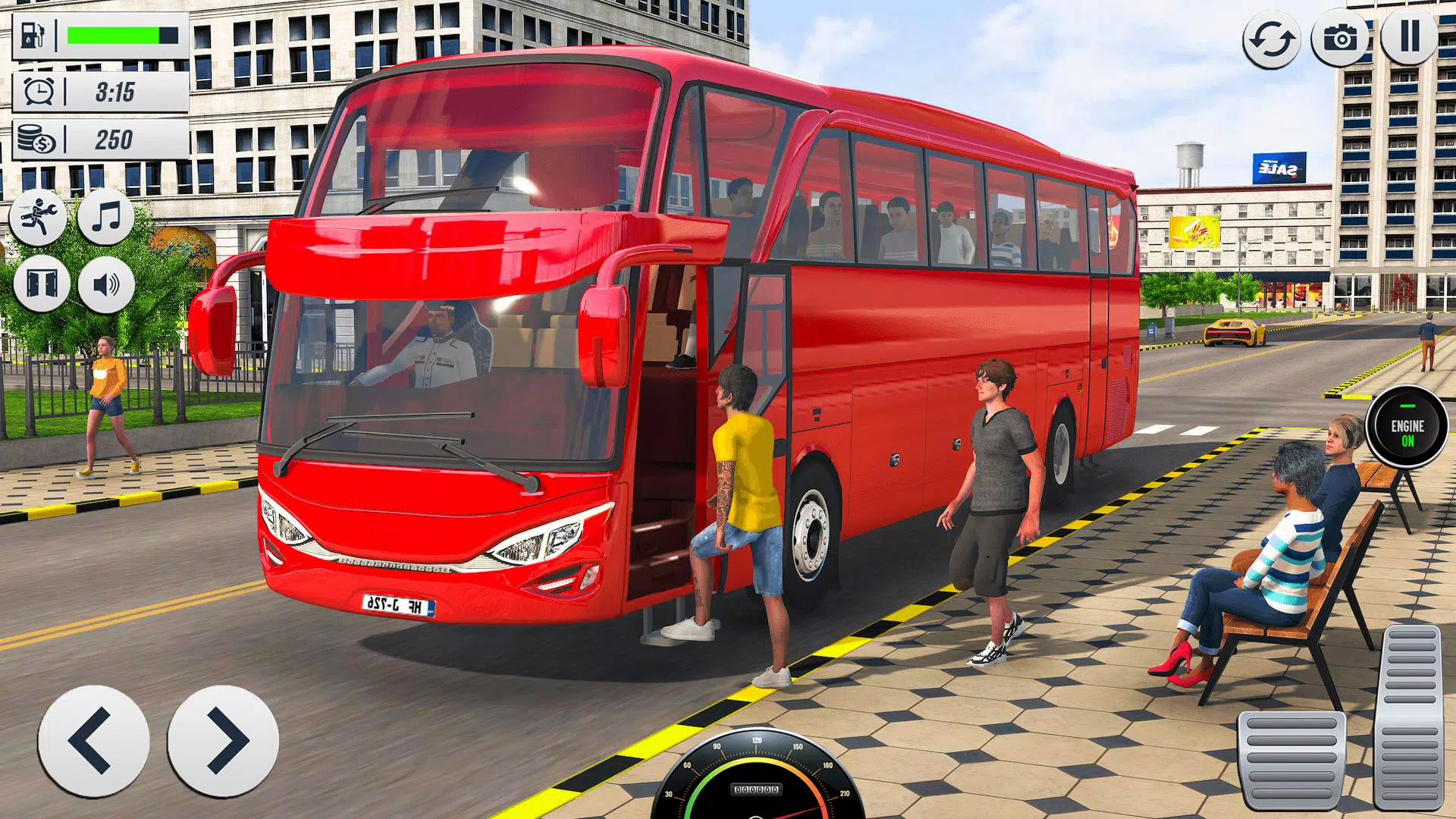 Highway Bus Driving Simulator スクリーンショット 2