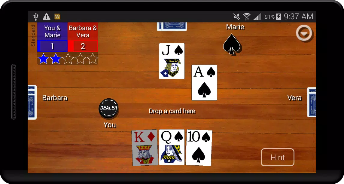 Euchre Card Classic Screenshot 1