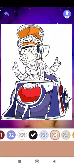 Coloring Book of Brawl S. Fans Screenshot 0