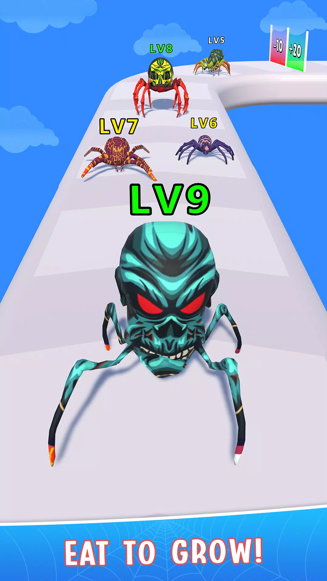 Spider Run: Spider Evolution Zrzut ekranu 2