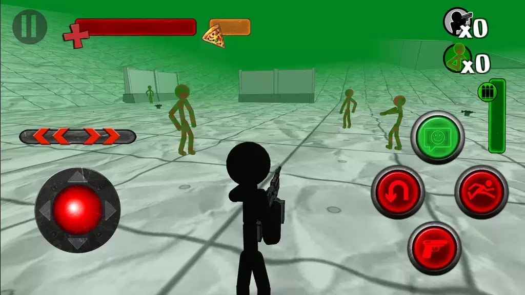 Stickman Zombie 3D Capture d'écran 0