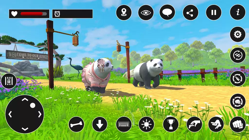 Panda Game: Animal Games Schermafbeelding 0