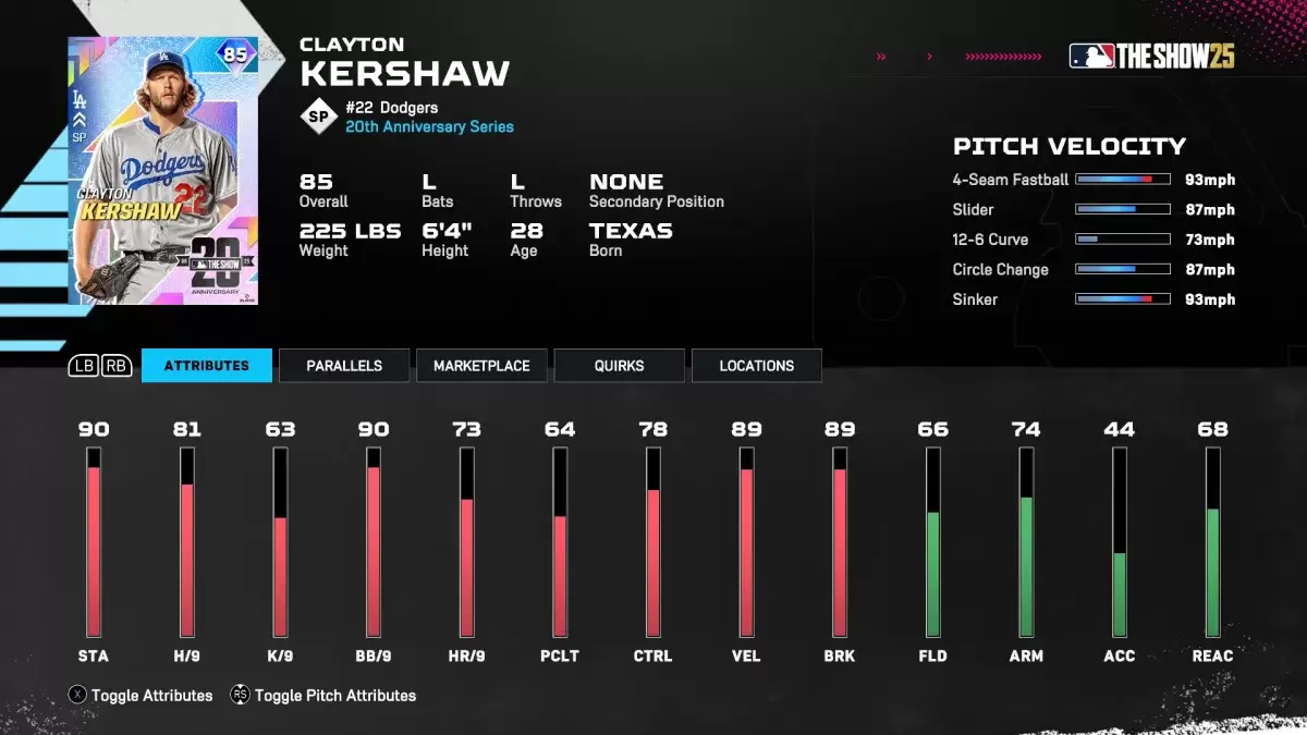 克萊頓·克肖（Clayton Kershaw）是美國職業棒球大聯盟（MLB）的最佳鑽石王朝卡的一部分。