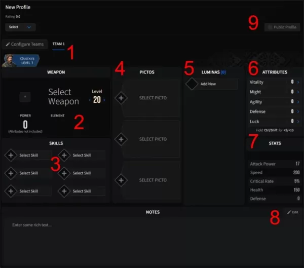 Expedition 33 Planner Features