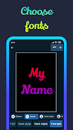 Name wallpaper maker in style Скриншот 1