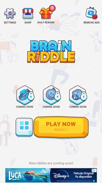 Brain Riddle: Tricky Puzzles ภาพหน้าจอ 0