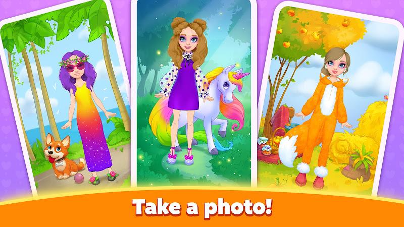 Dress Up Doll: Games for Girls Captura de tela 3