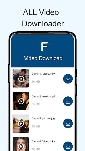 X Hot Video Downloader- Free Video Downloader 2021 スクリーンショット 0